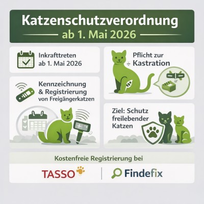 Straubenhardt: Katzenschutzverordnung tritt ab 1. Mai 2026 in Kraft